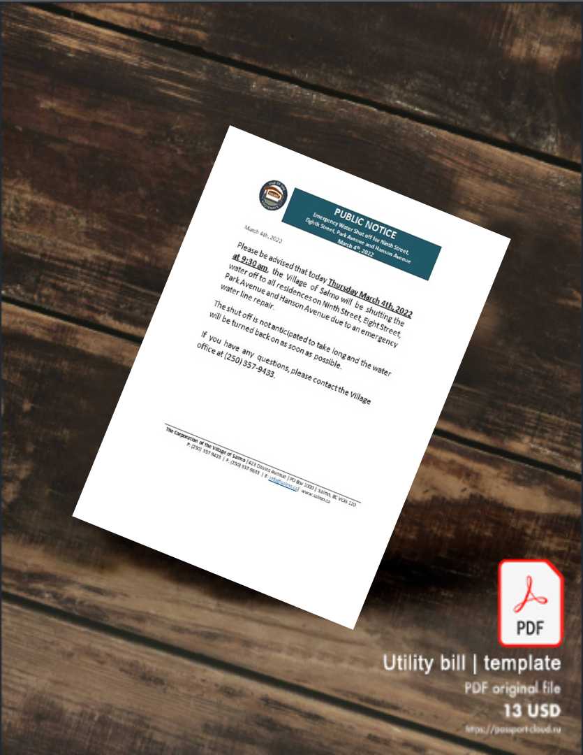 Utility bill | Albanian Power | Albania